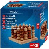 noris 606102033 Deluxe 4er Reihe 3D, Das ber&uuml;hmte Strategiespiel in hochwertiger