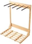 VEVOR vertikaler Surfbrettst&auml;nder 4-stufiges Surfbrettregal aus Holz zur