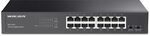 Mercusys MS116GS 16-Port Gigabit Switch 19 Zoll, unmanaged Netzwerk-Switch, f&uuml;r