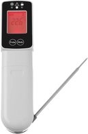HENDI Infrarot-Thermometer mit Sonde, Temperaturmessger&auml;t, Temperaturmesser,