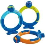 Zoggs Dive Rings Tauchringe, Tauchspielzeug f&uuml;r Kinder (3er-Pack,