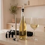 InnovaGoods - Wein Zubeh&ouml;r Set, 2 K&uuml;hlst&auml;be aus Edelstahl 304,...