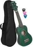CASCHA Sopran Ukulele Set f&uuml;r Kinder und Erwachsene - Starter Kit mit 3...