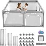 VEVOR Baby-Laufstall, 2000x1785 mm, Spielstall f&uuml;r Kleinkinder, Spielplatz f&uuml;r