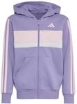 adidas Unisex Kinder Seasonal Essentials Tiberio 3 Stripes Fleece Track_Suit,...