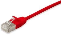 Equip 606149 CAT.6A F/FTP SLIM PATCHKABEL, 10M, ROT