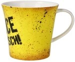 Kaffee- / Teetasse Peace du Arsch - Frank Hummel Goebel Atelier