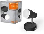 LEDVANCE LED SPOT PEAR Spotlight GU10, schwarz, 4,3W, 350lm, warmwei&szlig;e...