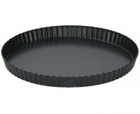 alpina Quicheform - Abnehmbarer Boden - &Oslash; 28 x 3 CM - Schwarz