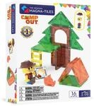 Magna-Tiles Camp Out 16-teiliges Magnetbauset - Die Original Magnetbaumarke