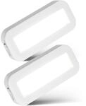 BRILONER - 2er Set LED Unterbauleuchte K&uuml;che mit Akku, neutralwei&szlig;es Licht,