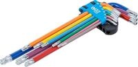 BGS 74465 | Winkelschl&uuml;ssel-Satz | Multicolour | extra lang | T-Profil (f&uuml;r...