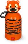 LEGAMI - Hot&Cold BFF Kinder-Wasserflasche, Tiger-Motiv, doppellagig aus 18/8
