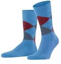 FALKE Sensitive Argyle Socken wave (6967), 39-42