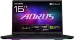 Gigabyte AORUS Master 16 Gaming Laptop - 16,0, 240Hz OLED, AMD Ryzen 9...