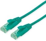 ROLINE RM Patchkabel Kat.6A UTP, gr&uuml;n, 10 m