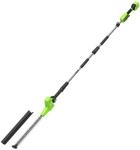 Greenworks 24V Akku Stabheckenschere mit geteiltem Schaft, 51 cm