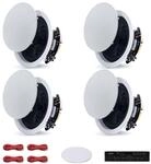 VEVOR 4 Einbaulautsprecher Bluetooth 165,1 mm, 2-Wege Lautsprecher mit...