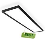 BRILONER - LED Panel mit EEK A Lichtquelle 22,5W 4800lm Schwarz 98 cm
