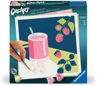 Ravensburger CreArt Mocktail Himbeere - Malen nach Zahlen f&uuml;r Erwachsene