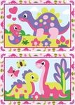 Ravensburger CreArt Bunte Dinosaurier - Malen nach Zahlen ab 5 Jahre