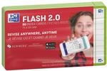 Oxford Flash 2.0 Flashcards A7 75x125mm Liniert Gr&uuml;n 80 St&uuml;ck