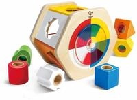 Hape Wunderbarer Formsortierer, kreatives und Lernf&ouml;rderndes Holzspielzeug f&uuml;r