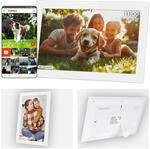 Kruger&Matz Digitaler Fotorahmen FRAMEO 1280 x 800 px 10,1" Wi-Fi MicroSD Video Timer