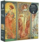 Paperblanks | Die Jahreszeiten (1900) | Mucha-Kollektion | Puzzles | 1.000...