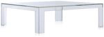 Kartell Invisible Table, Glasklar, H. 31.5 cm