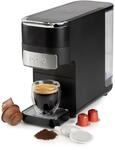 DOMO DO748K 4-in-1 Kaffeekapselmaschine &ndash; Machine Expresso & Cappuccino f&uuml;r