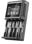 everActive Ladeger&auml;t f&uuml;r 4 Akkus 18650 AAA AA C D, professionell und schnell,