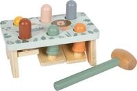 small Foot Klopfspiel &bdquo;Safari aus FSC&reg; 100%-zertifiziertem Holz, Robustes
