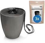 reer Pflanzenschutz-Netz, Paperbag, 3 St&uuml;ck, f&uuml;r Blument&ouml;pfe bis 30 cm