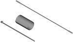 Shimano FH-U6060 Flachkabel mit Schrumpfschlauch und Kabelbinder, Black, One...