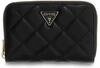 Guess Damen Zip-Around Geldb&ouml;rse Juliet SLG Medium Zip Around Schwarz