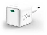 Schnellladeger&auml;t, GaN, USB-C, Super-Mini-Charger, PD, 100 W, Wei&szlig;