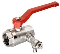 Cornat T571451 Kugel-Durchgangshahn mit Entl&uuml;ftung, 1/2 Zoll