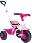 FEBER- Dreirad Trike 2 M&auml;dchen von 1 bis 3 Jahre alt, Rosa, Famosa (800012811)