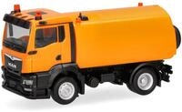 Herpa LKW Modell MAN TGS NN Kehrmaschine im Ma&szlig;stab 1:87 | Originalgetreues