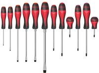 KS Tools - 922.6080-12-teiliges Schraubendreher-Set ULTIMATE - Schlitz, PH, PZ -