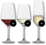 SCHOTT ZWIESEL Allround Glas Set Tulip 12er Set, Weingl&auml;ser und Sektgl&auml;ser aus