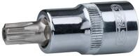 KS Tools 1/2' CHROMEplus Bit-Stecknuss Torx mit Stirnlochbohrung,TB50, auf...