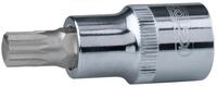 KS Tools 1/2' Chromeplus Bit-Stecknuss XZN, M5, auf H&auml;nger