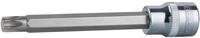 KS Tools 1/2' CHROMEplus Bit-Stecknuss Torx, lang, T55, auf H&auml;nger