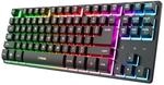 GXTrust Thado US Layout (QWERTY) TKL Gaming Tastatur Kabellos, Schwarz | QWERTY...