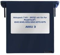 PeakTech Akku 3 - Akkupack 7,4 V - 8000 mA/h Li-Ion P1240-1275 | Lithium Ionen