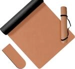 Relaxdays Yogamatte, 5 mm dick, 68 x 183 cm, Farbwahl | mit Tragegurt,...