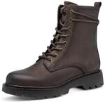 Tamaris Damen Boots Leder | 1-25219-45 &ndash; Rei&szlig;verschluss & Schn&uuml;rung,...