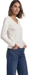 Street One Damen 3232768 Langarm Shirt mit Herzausschnitt